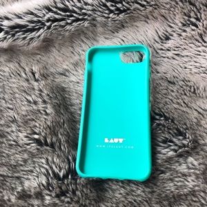 LAUT iPhone 7 Teal Blue Case